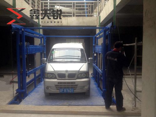 成都导轨式汽车升降平台
