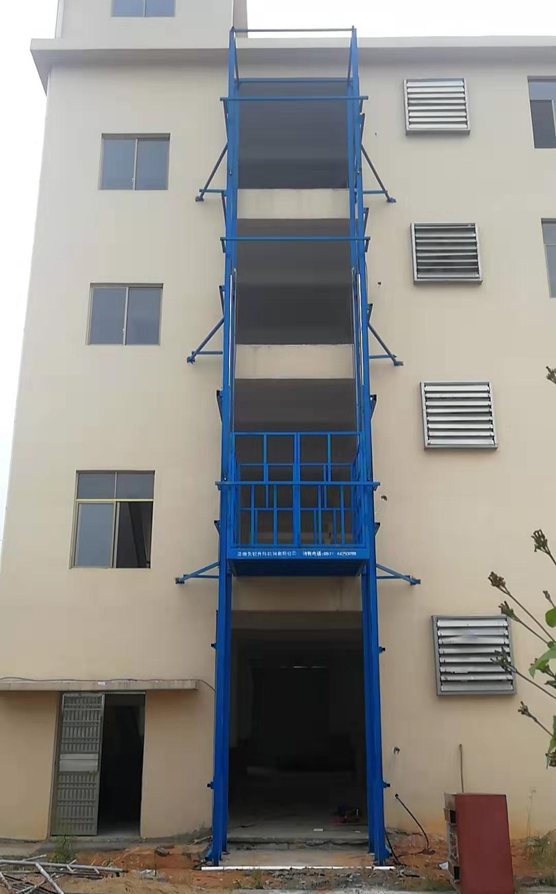 成都室外导轨式升降平台